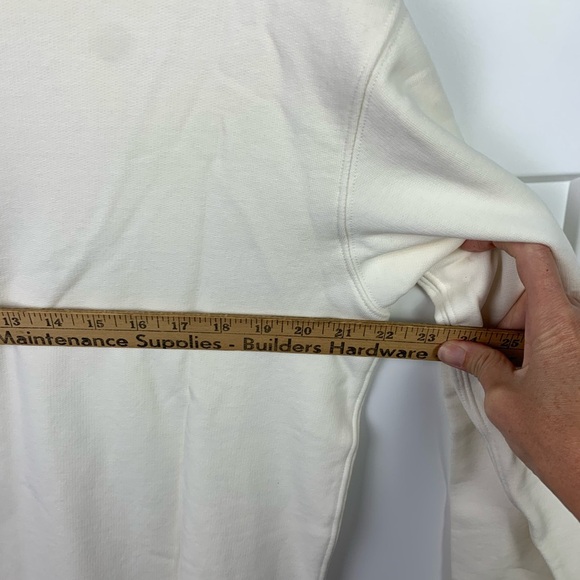 NWT Allbirds Men’s R&R Sweatshirt LARGE Natural White Crewneck - Picture 5 of 5